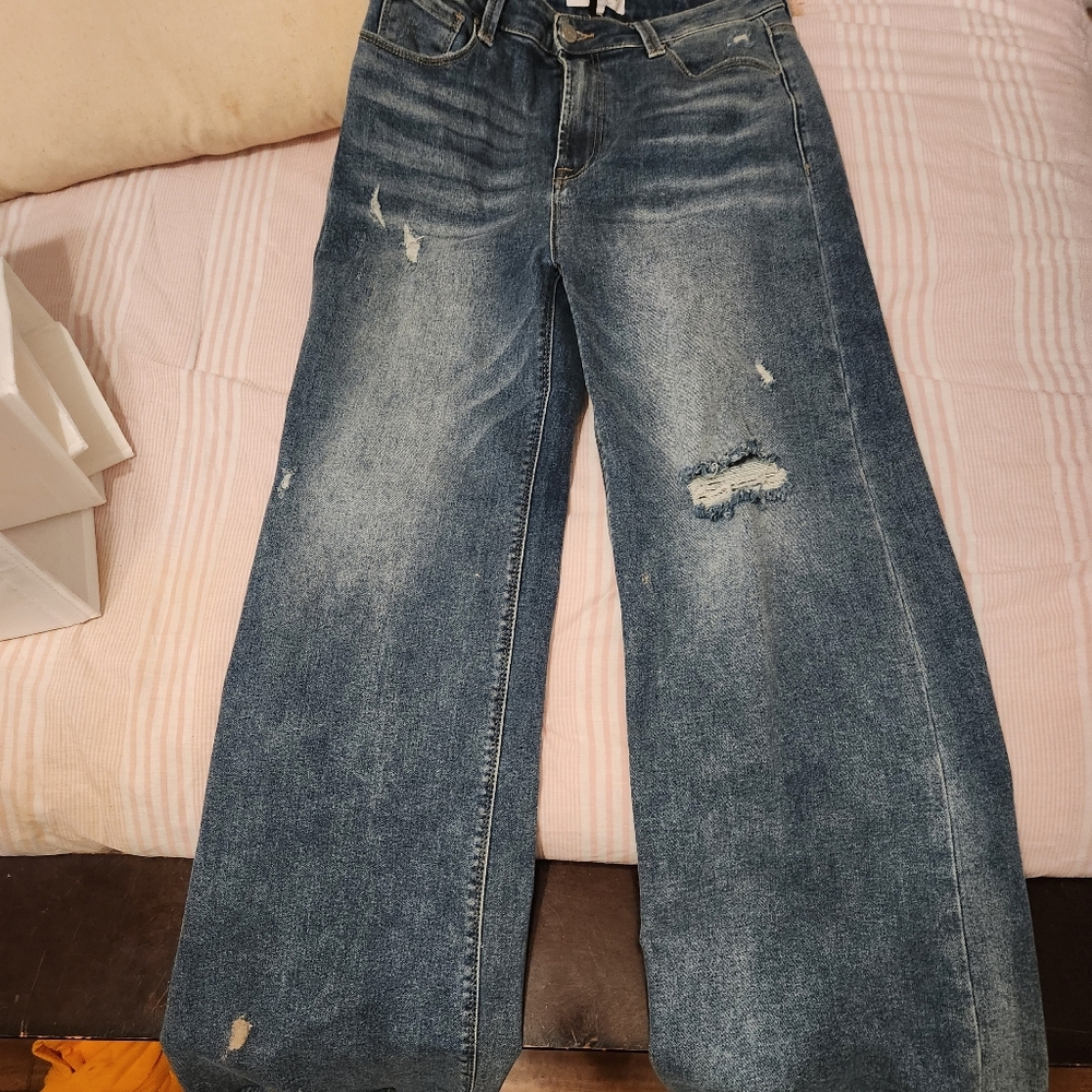 Risen wide leg jeans SZ 13